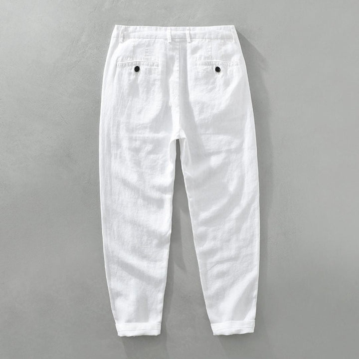 BRYNOUVELLE | PANTALONS DROITS EN LIN