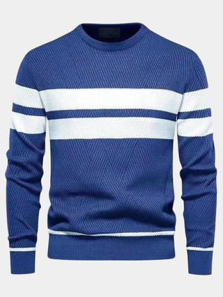 BRYNOUVELLE | Pull Rayé en Maille pour Hommes
