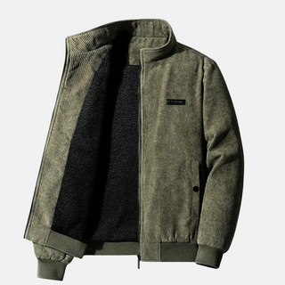 BRYNOUVELLE | Veste Retro en Velours Courru pour Hommes
