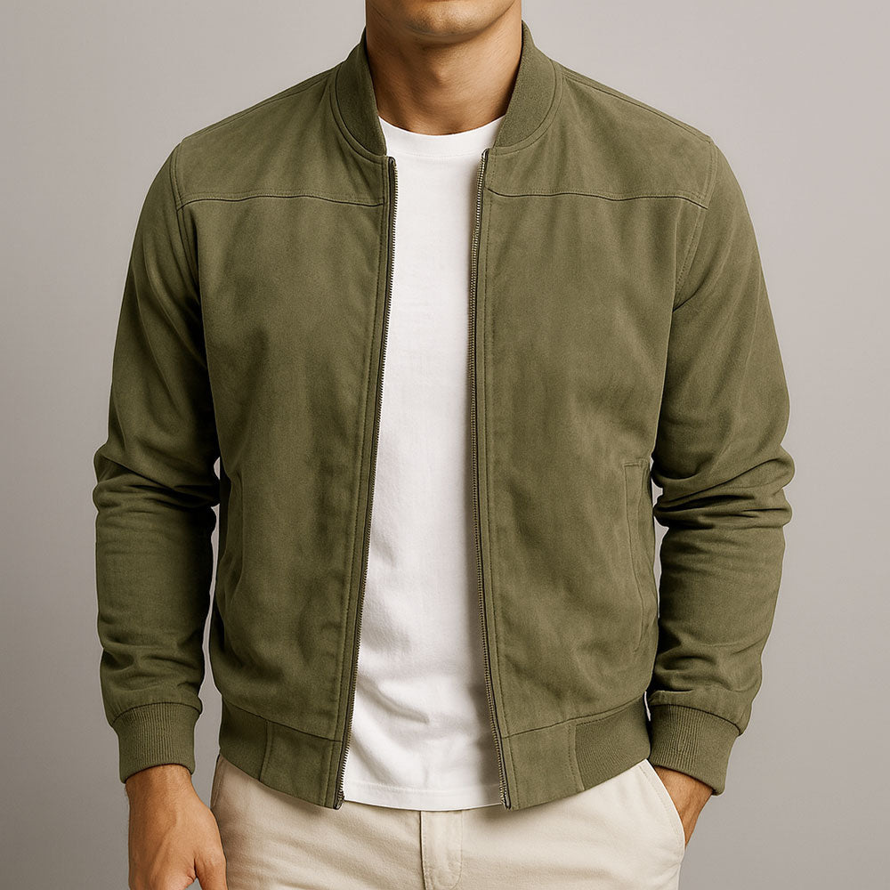 Valerio | Veste en Suède Artisanale