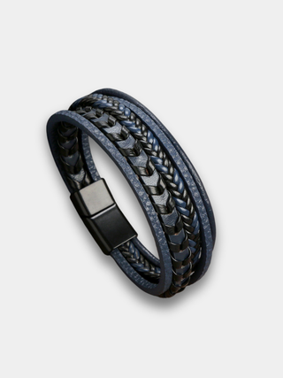 BRYNOUVELLE | BRACELET HOMME EN CUIR DE LUXE