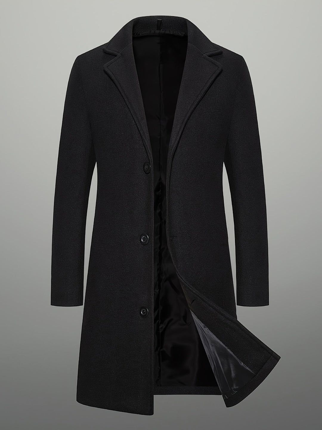 BRYNOUVELLE | Manteau Classique à Boutons pour Homme