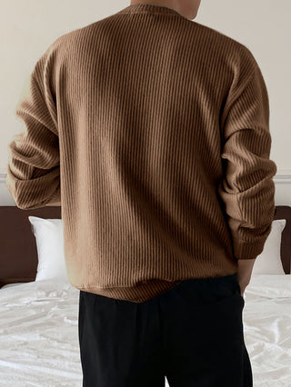 BRYNOUVELLE | PULL AMPLE EN MAILLE POUR HOMMES