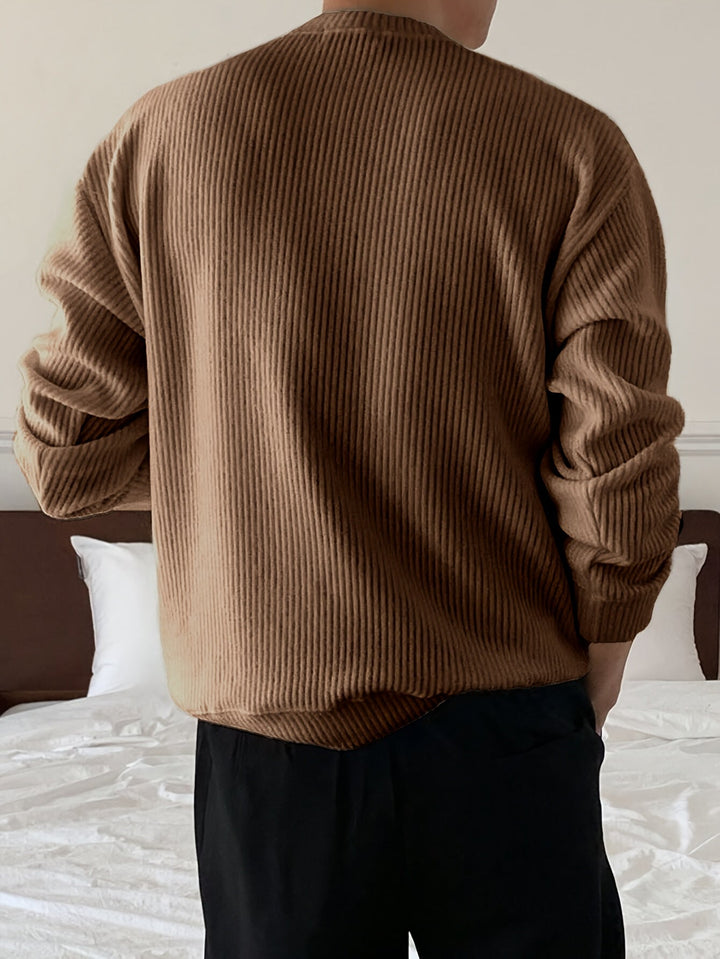 BRYNOUVELLE | PULL AMPLE EN MAILLE POUR HOMMES