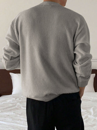 BRYNOUVELLE | PULL AMPLE EN MAILLE POUR HOMMES