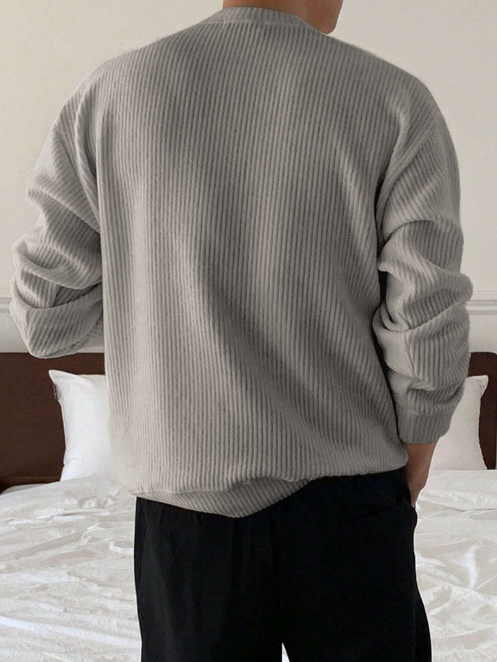 BRYNOUVELLE | PULL AMPLE EN MAILLE POUR HOMMES