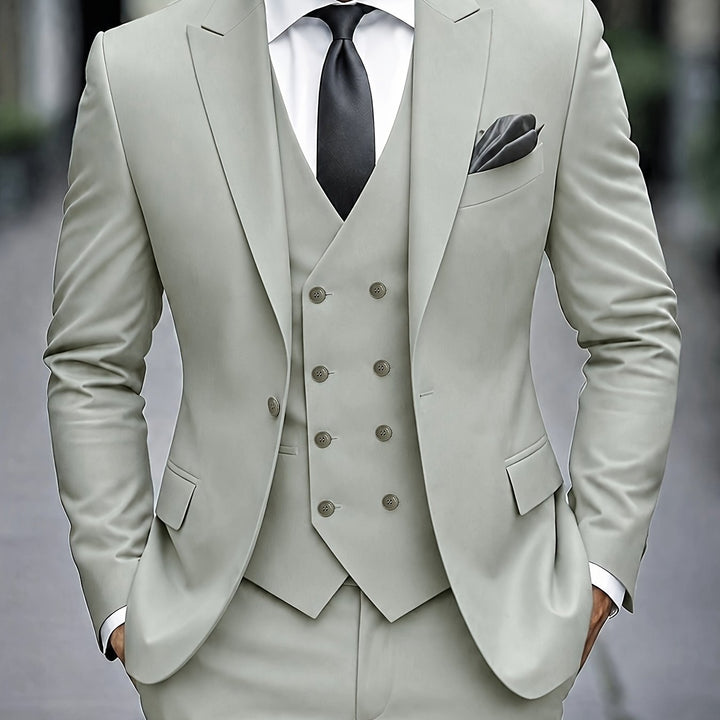BRYNOUVELLE | Ensemble de Costume Trois Pièces pour Hommes