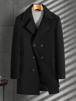 BRYNOUVELLE | Manteau Midi à Revers pour Homme
