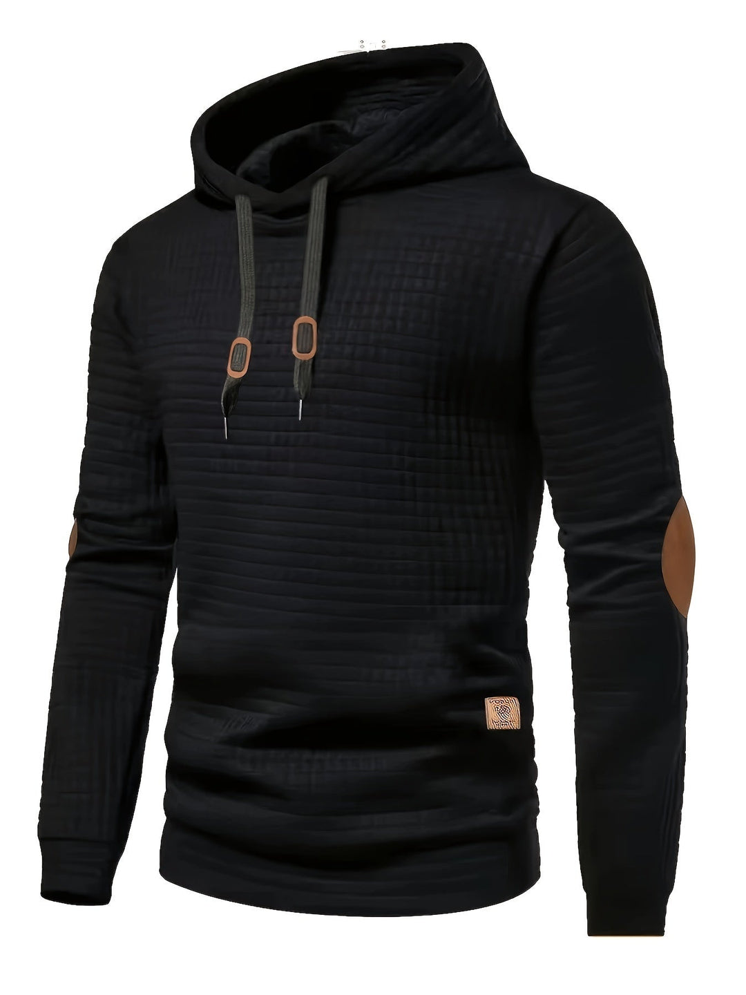 BRYNOUVELLE | VESTE À CAPUCHE À CARREAUX POUR HOMMES