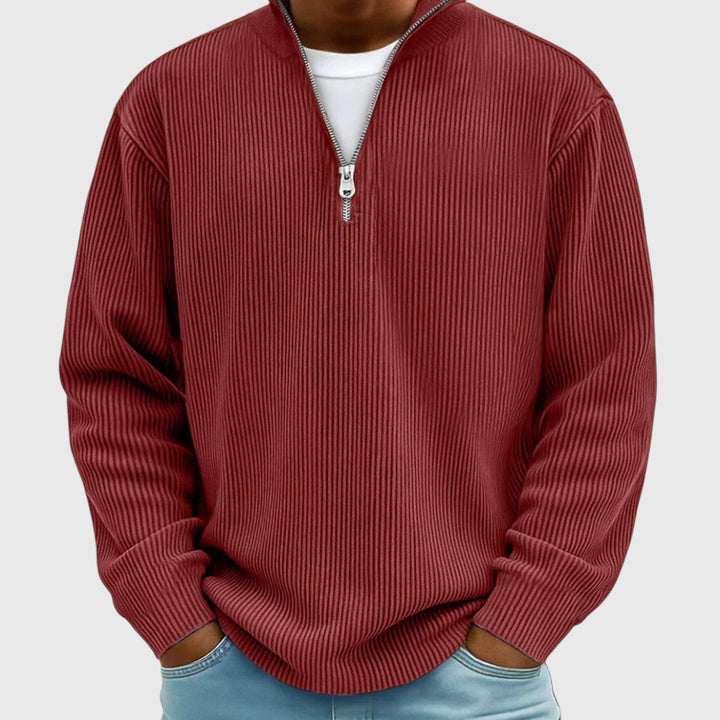 Aron | Pull Half-Zip Intemporel