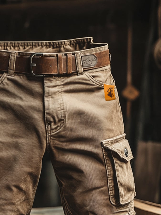 BRYNOUVELLE | SHORTS CARGO CLASSIQUES POUR HOMMES