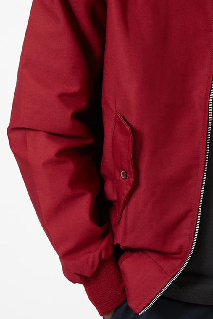Harryson | Veste Harrington avec Doublure Tartan