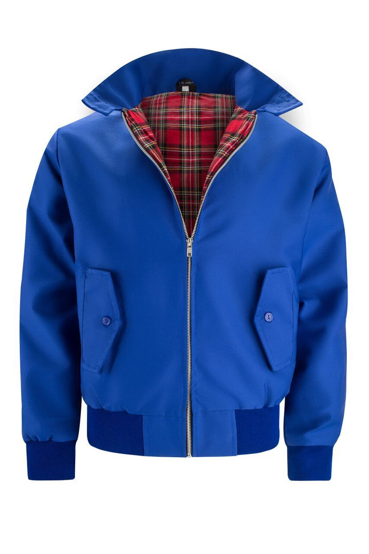 Harryson | Veste Harrington avec Doublure Tartan