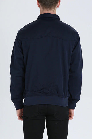 Harryson | Veste Harrington avec Doublure Tartan
