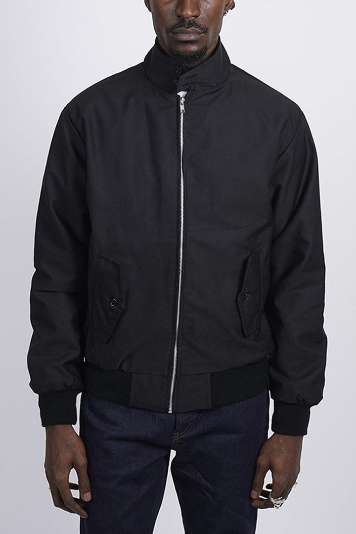 Harryson | Veste Harrington avec Doublure Tartan