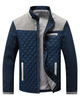 BRYNOUVELLE | Veste Matelassée à Motif Losanges pour Homme