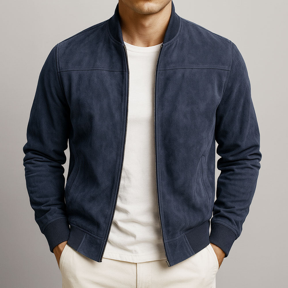 Valerio | Veste en Suède Artisanale