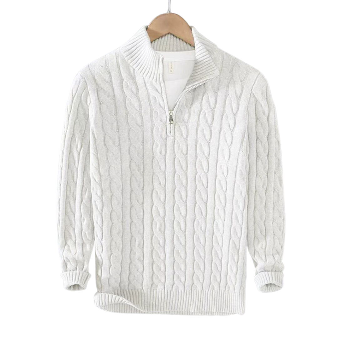 Jürgen | PULLOVER À ZIP QUART DE ZIP