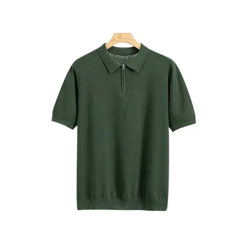 BRYNOUVELLE | POLO ZIPPÉ MARBELLA