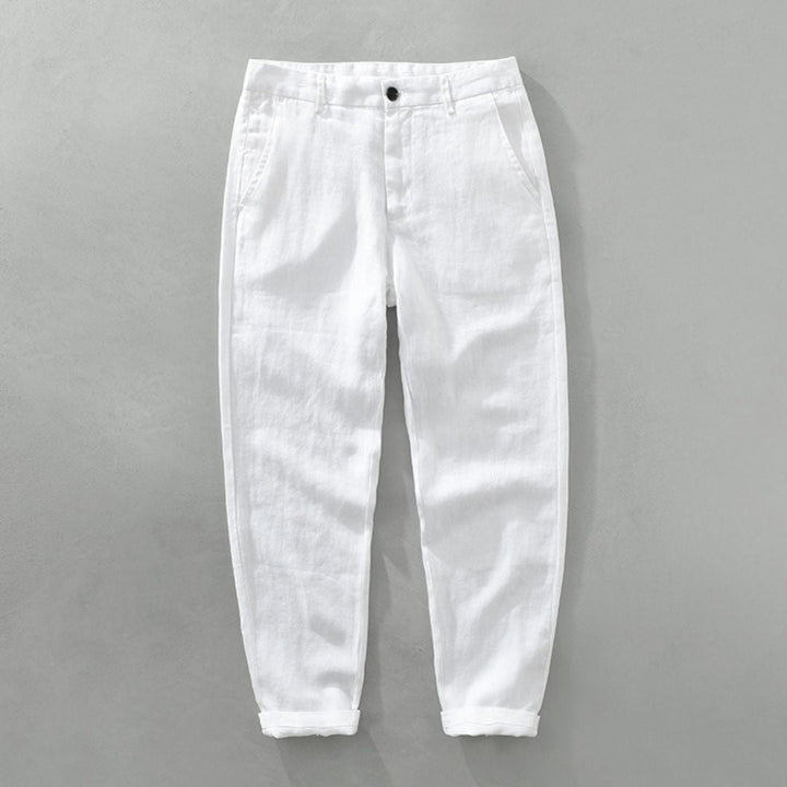 BRYNOUVELLE | PANTALONS DROITS EN LIN