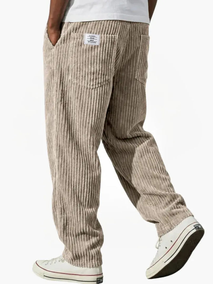BRYNOUVELLE | PANTALONS EN VELOURS CÔTELÉ POUR HOMMES