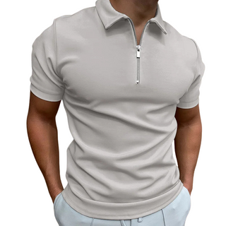 BRYNOUVELLE | POLO MODERNE AVEC ZIP MI-HAUT