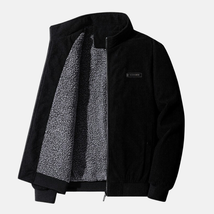 BRYNOUVELLE | Veste Retro en Velours Courru pour Hommes
