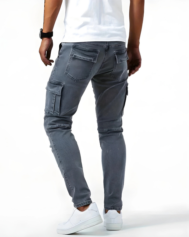 BRYNOUVELLE | PANTALON CARGO STRETCH POUR HOMMES