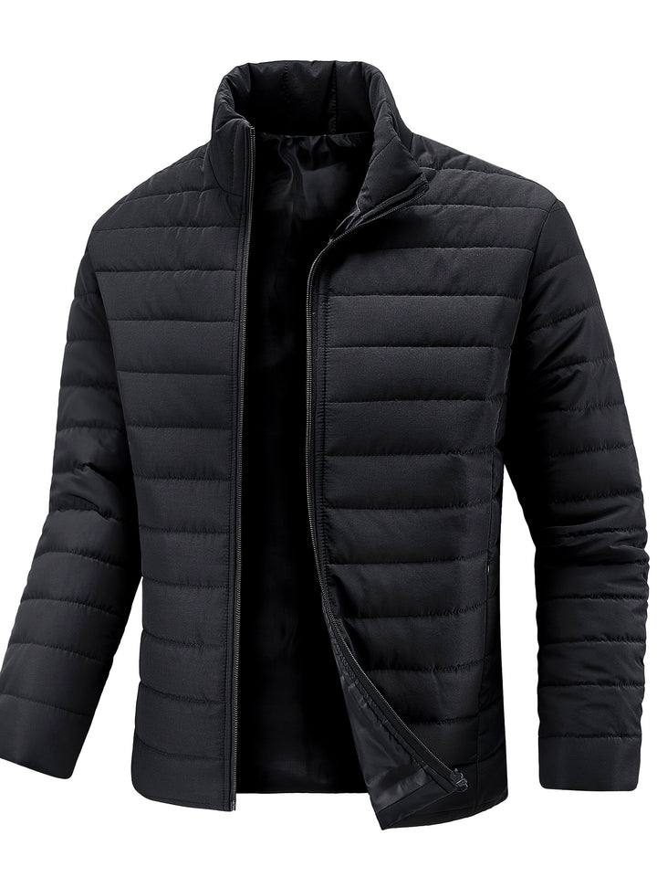 BRYNOUVELLE | VESTE VINTAGE À FERMETURE ÉCLAIR POUR HOMMES
