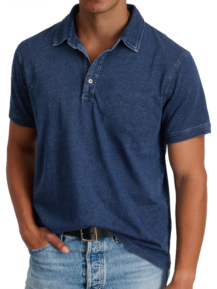 BRYNOUVELLE | POLO À COL POUR HOMMES