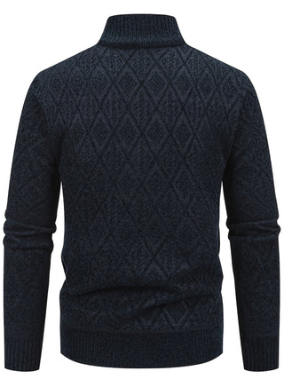 BRYNOUVELLE | PULL EN MAILLE GÉOMÉTRIQUE POUR HOMME
