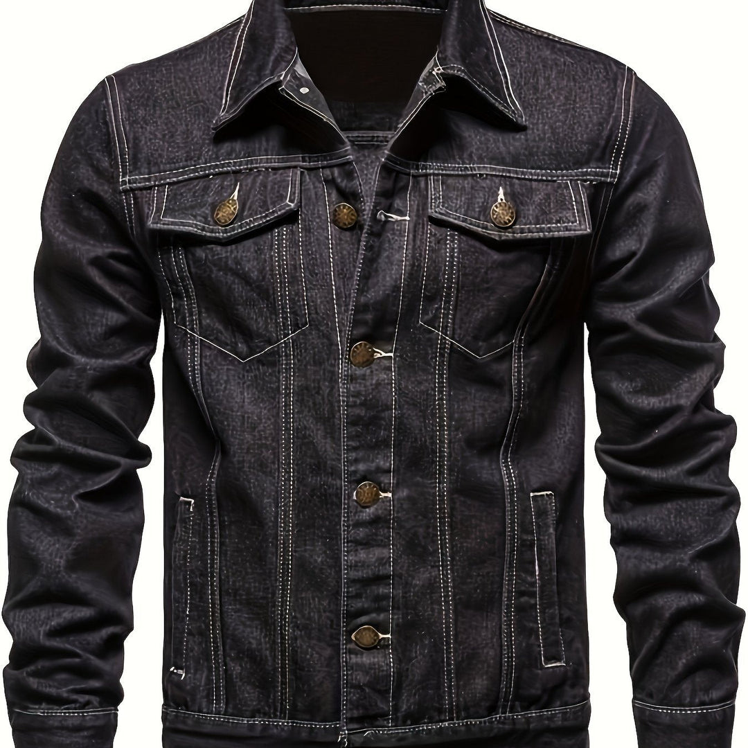 BRYNOUVELLE | Veste en Jean pour Homme - Veste de Travail