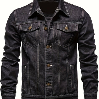 BRYNOUVELLE | Veste en Jean pour Homme - Veste de Travail