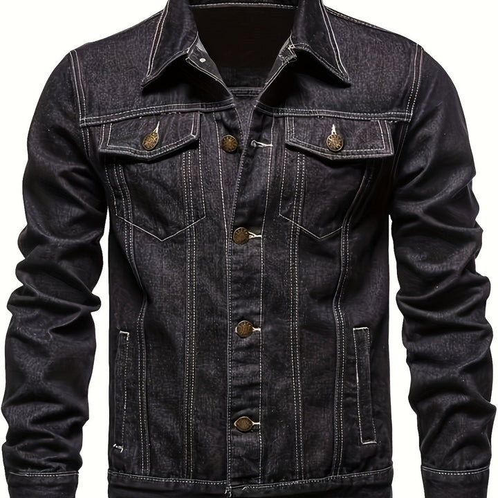 BRYNOUVELLE | Veste en Jean pour Homme - Veste de Travail