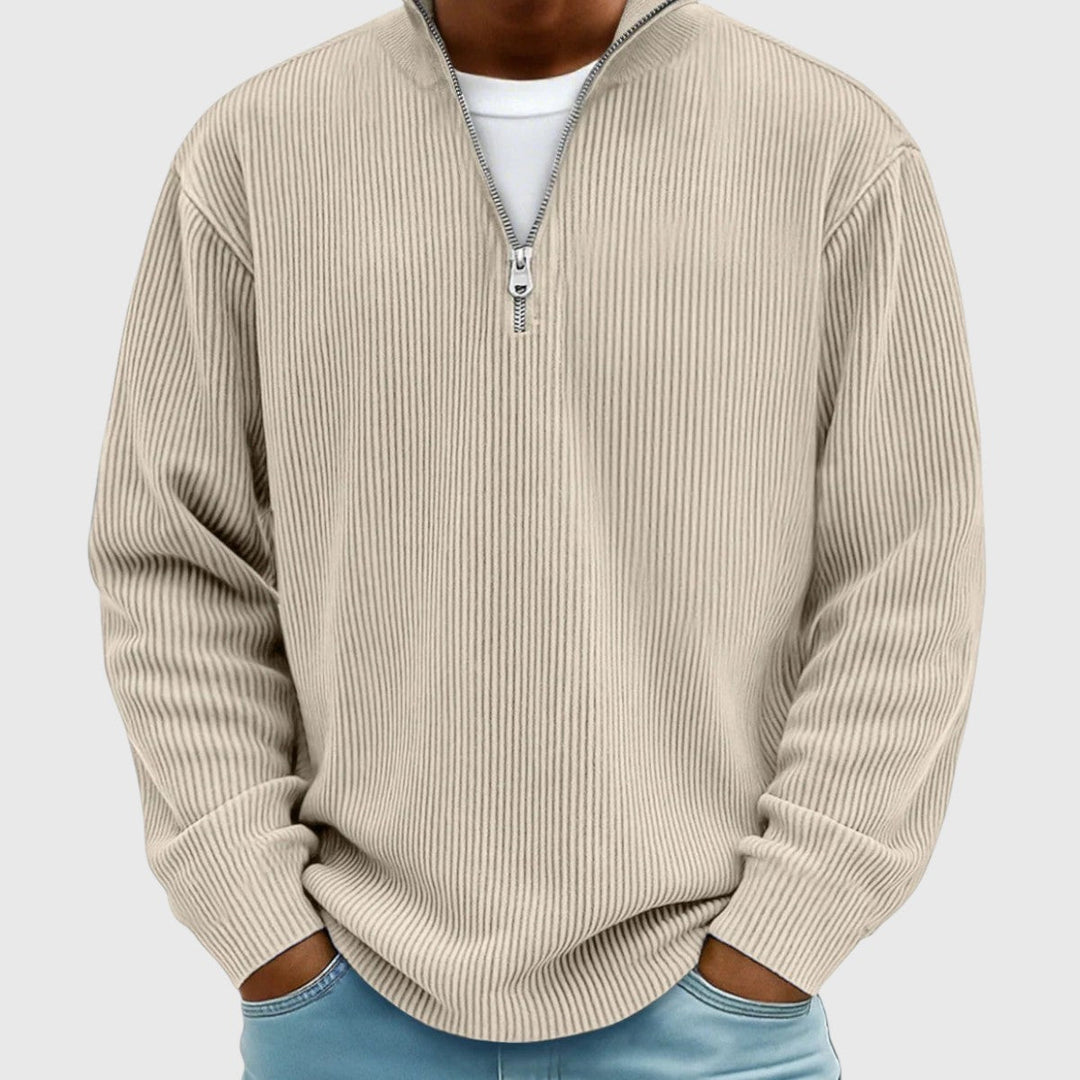 Aron | Pull Half-Zip Intemporel