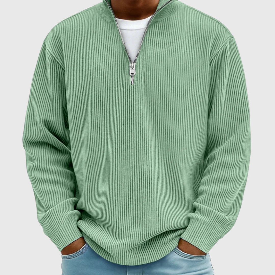 Aron | Pull Half-Zip Intemporel