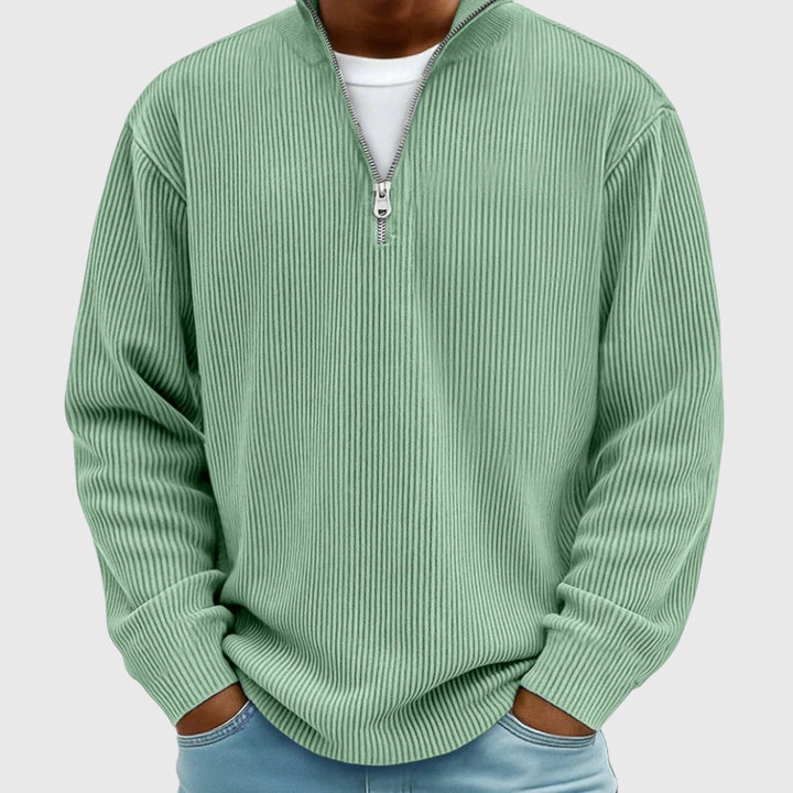 Aron | Pull Half-Zip Intemporel