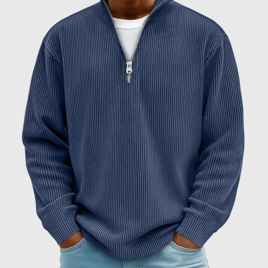 Aron | Pull Half-Zip Intemporel