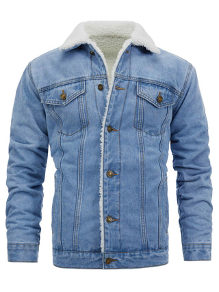 BRYNOUVELLE | Veste en Jean pour Homme - Veste de Travail
