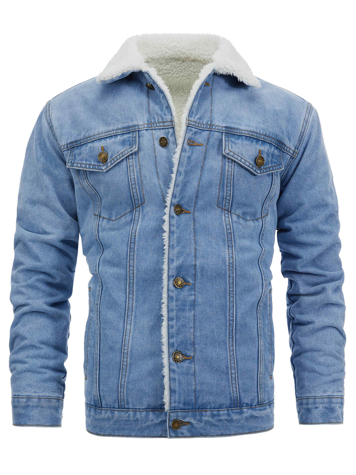 BRYNOUVELLE | Veste en Jean pour Homme - Veste de Travail