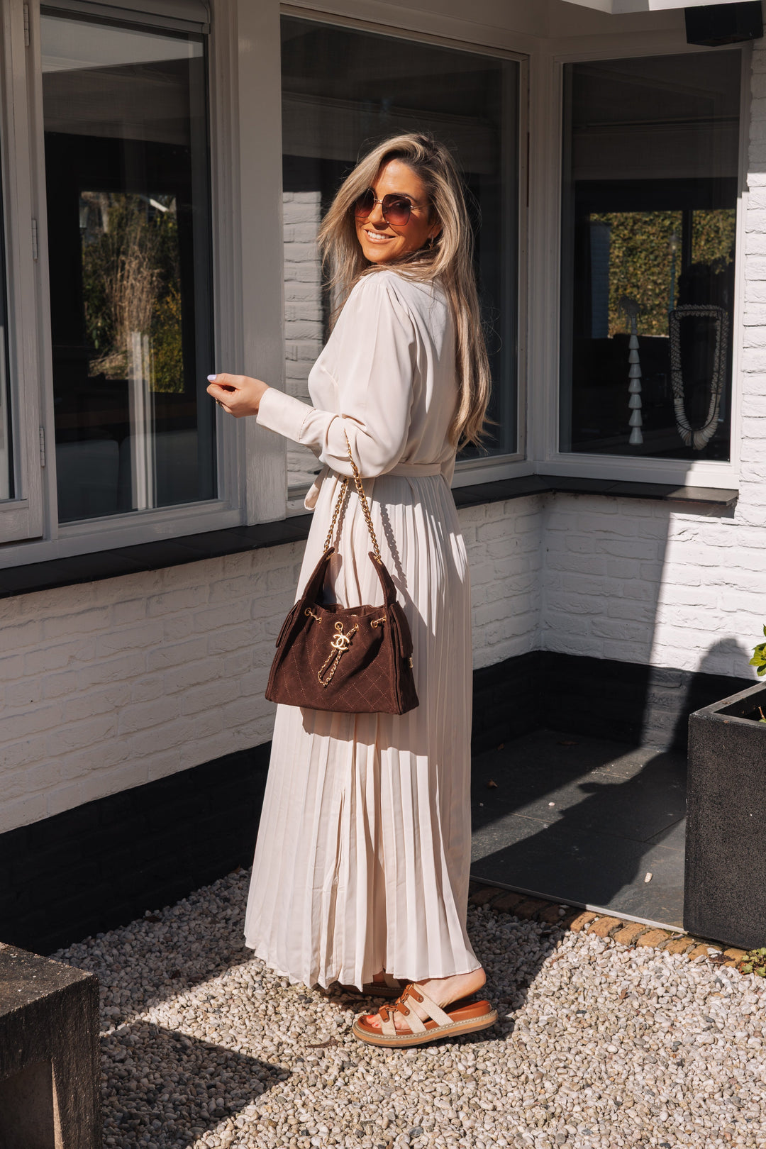 Robe Maxi Classy Beige