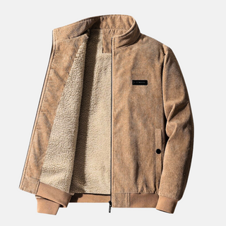 BRYNOUVELLE | Veste Retro en Velours Courru pour Hommes