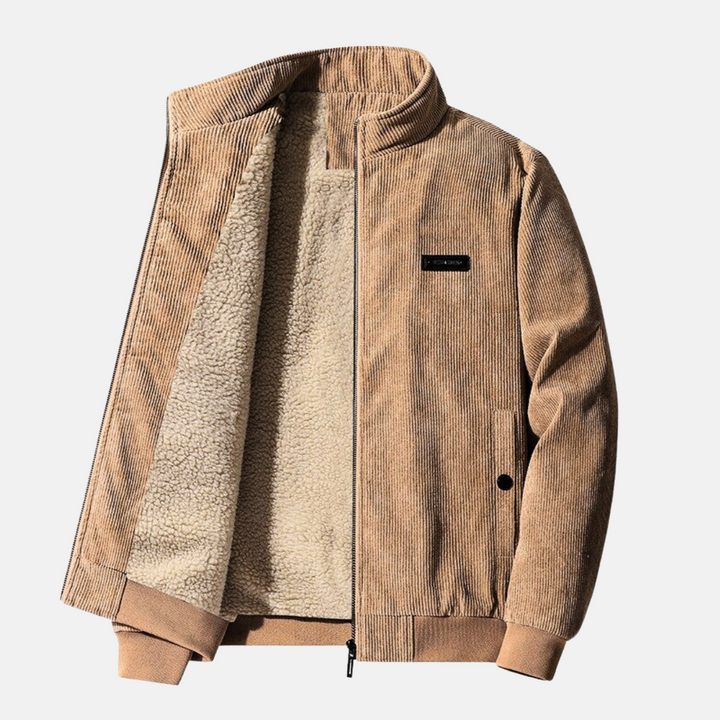 BRYNOUVELLE | Veste Retro en Velours Courru pour Hommes
