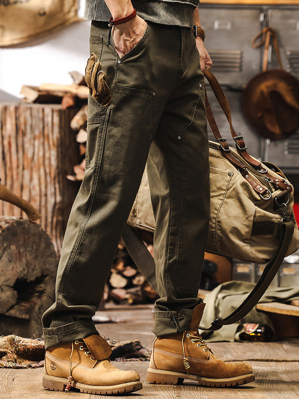 BRYNOUVELLE | PANTALON EN COTON UTILE POUR HOMME