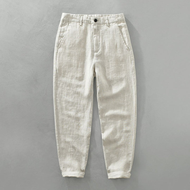 BRYNOUVELLE | PANTALONS DROITS EN LIN