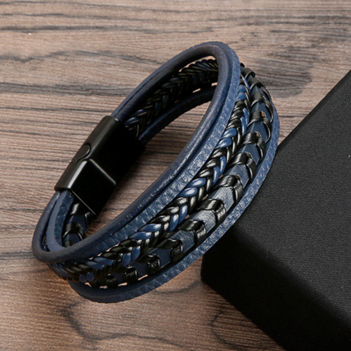 BRYNOUVELLE | BRACELET HOMME EN CUIR DE LUXE