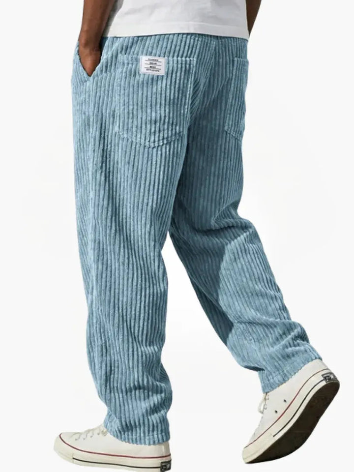 BRYNOUVELLE | PANTALONS EN VELOURS CÔTELÉ POUR HOMMES