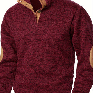 BRYNOUVELLE | PULL EN MAILLE À COL MONTANT POUR HOMMES