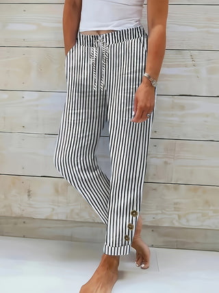 Portofino | Pantalons Rayés Casual