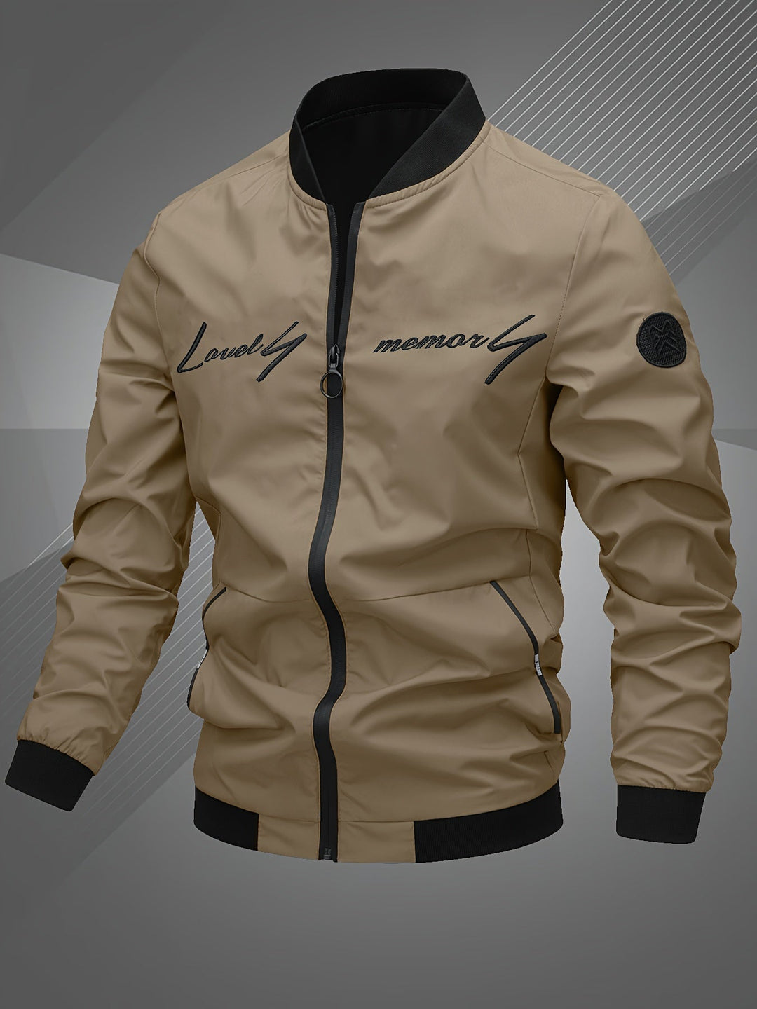 BRYNOUVELLE | Veste de Baseball Masculine
